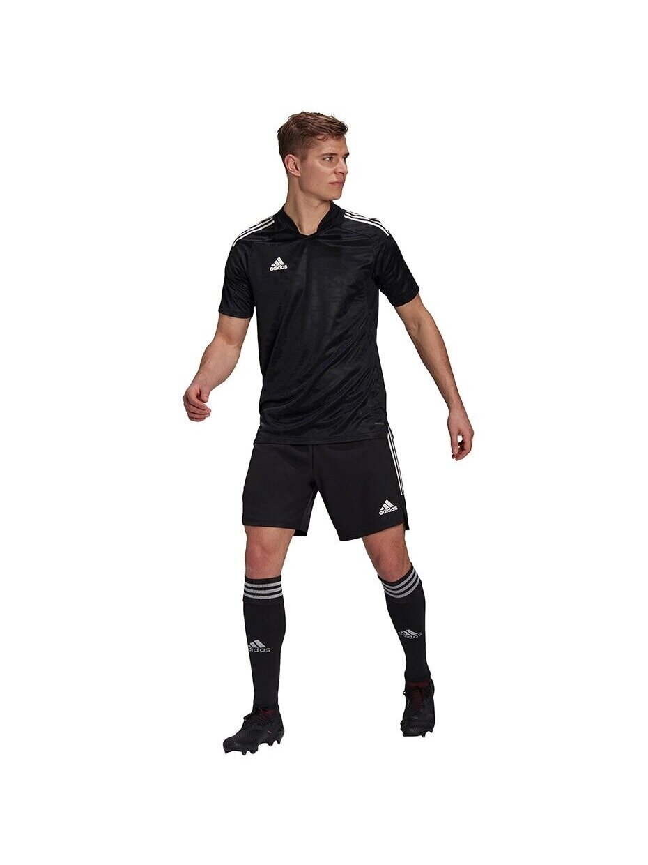 Vyriški marškinėliai adidas Condivo 21 JSY juodi GJ6790 7