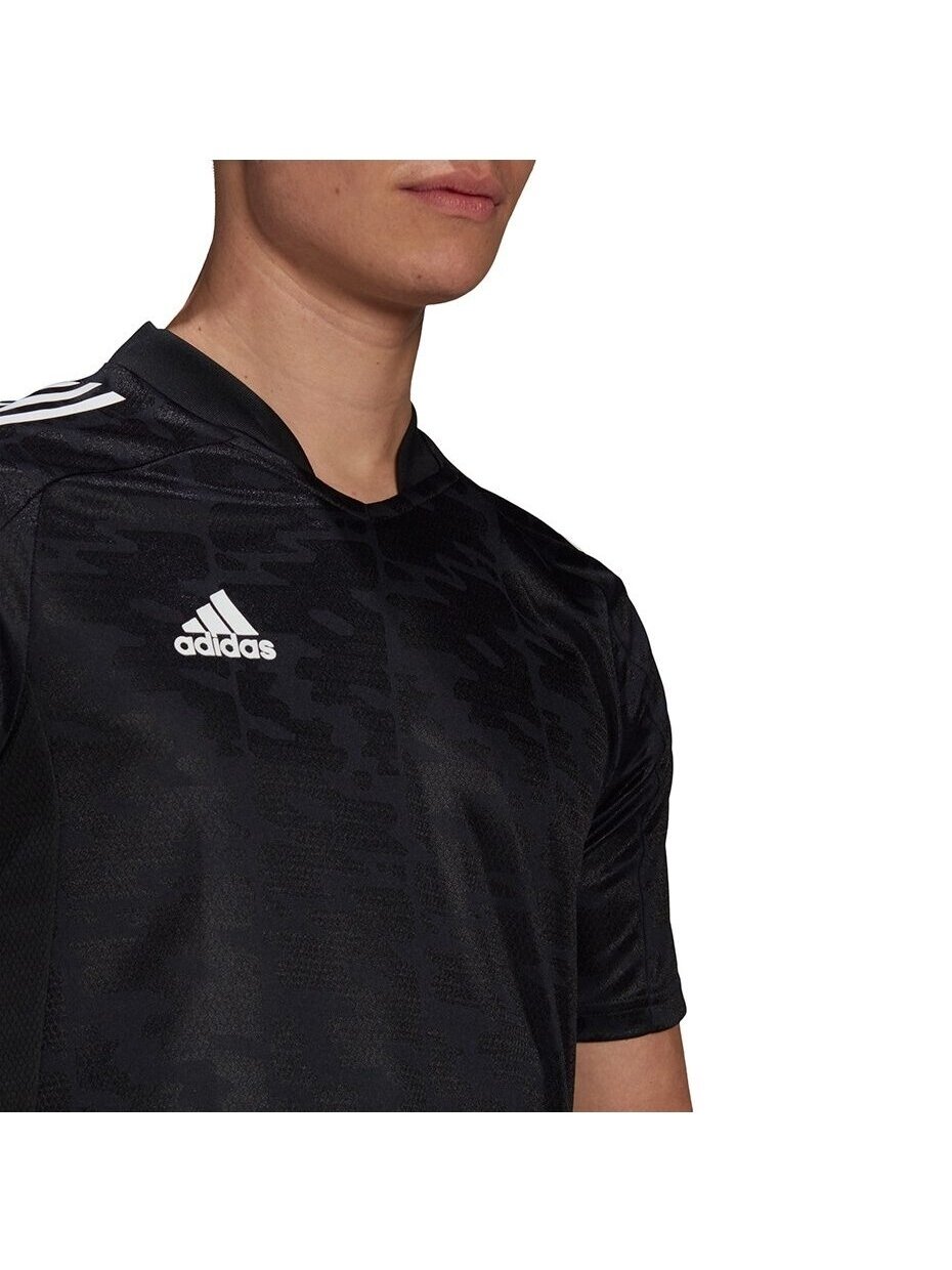 Vyriški marškinėliai adidas Condivo 21 JSY juodi GJ6790 8 Vyriški marškinėliai adidas Condivo 21 JSY juodi GJ6790 8