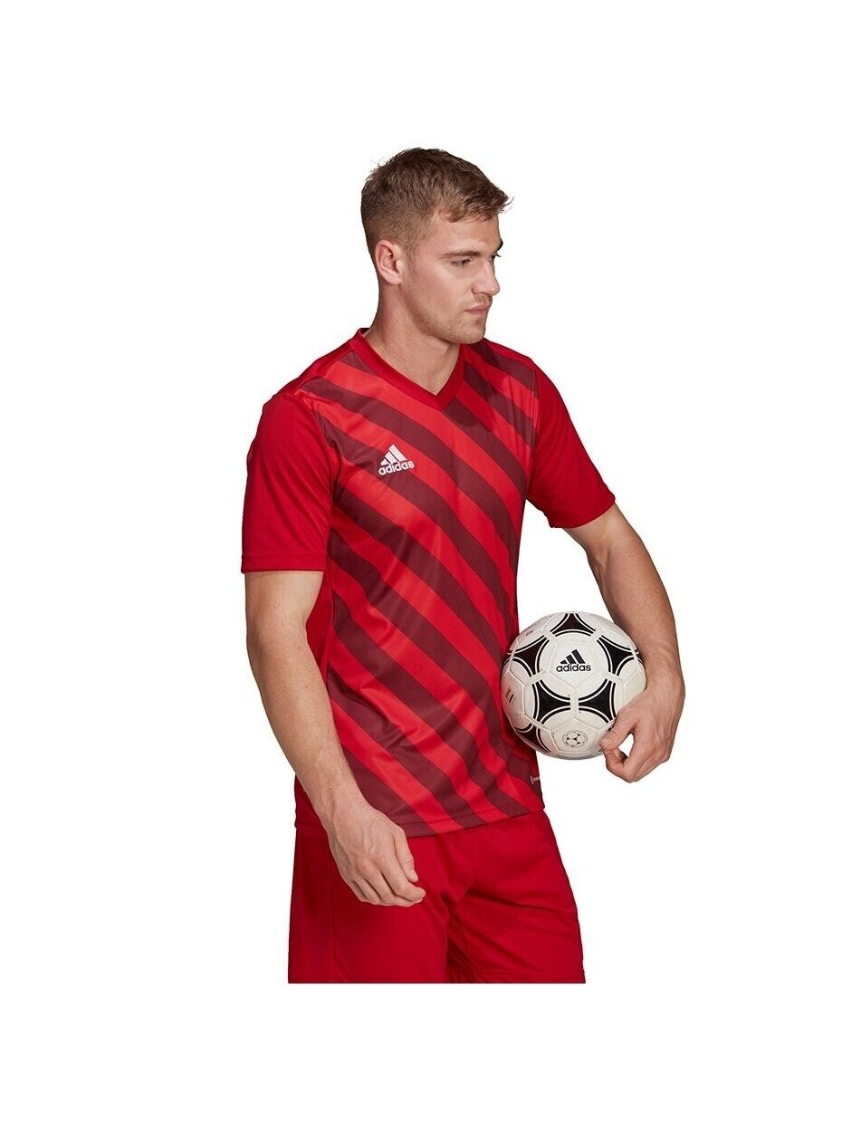 Vyriški marškinėliai Adidas Entrada 22 Graphic Jersey raudonos ir bordo spalvos HB0572 2