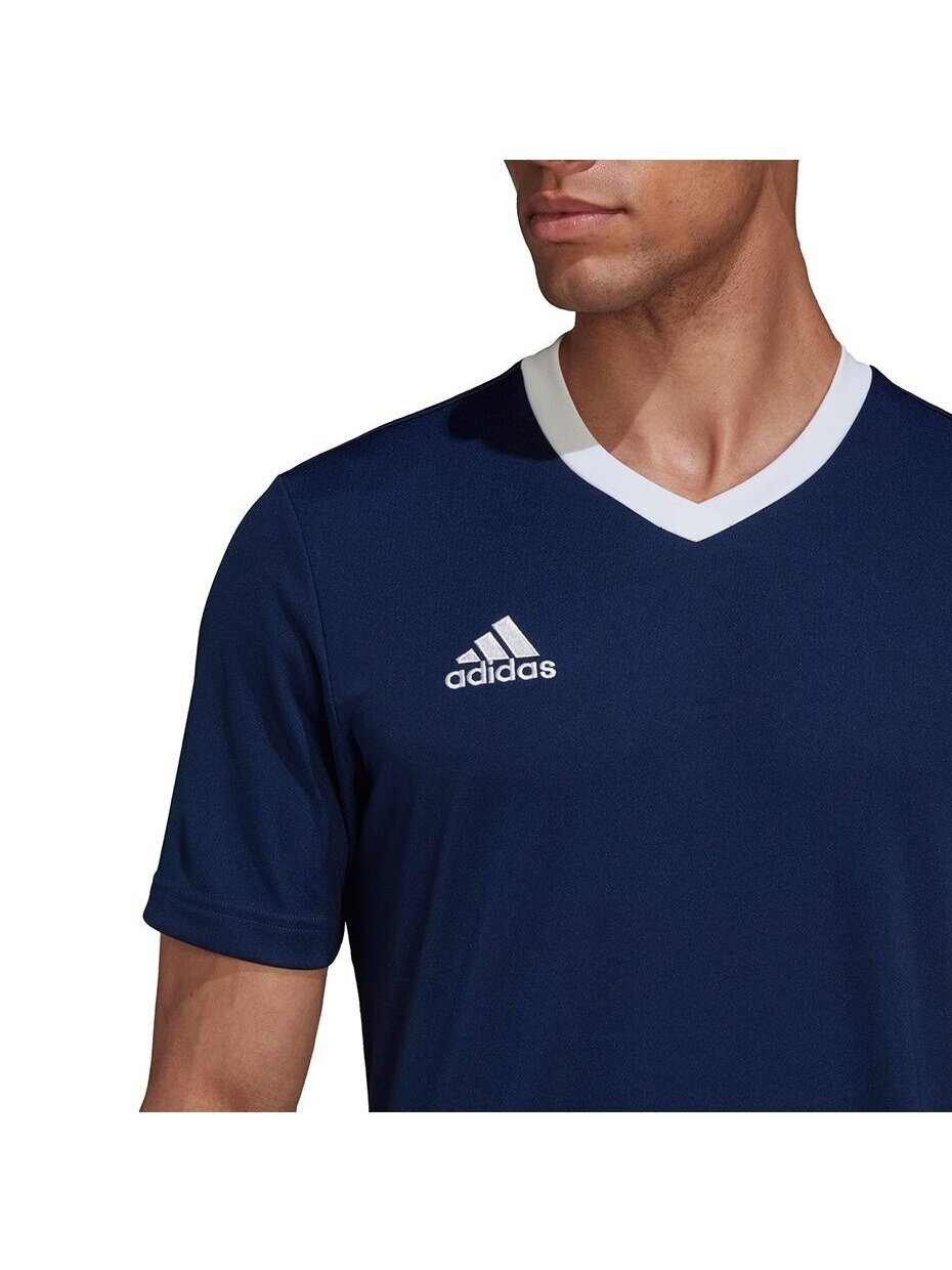 Vyriški marškinėliai Adidas Entrada 22 Jersey, tamsiai mėlyna HE1575 6 Vyriški marškinėliai Adidas Entrada 22 Jersey, tamsiai mėlyna HE1575 6