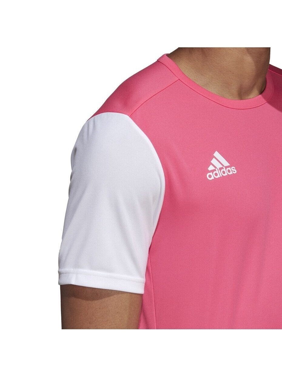 Vyriški marškinėliai adidas Estro 19 Jersey rožiniai DP3237 5