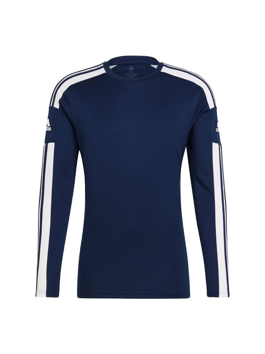 Vyriški marškinėliai Adidas Squadra 21 Jersey ilgomis rankovėmis, tamsiai mėlyni GN5790 1 Vyriški marškinėliai Adidas Squadra 21 Jersey ilgomis rankovėmis, tamsiai mėlyni GN5790 1