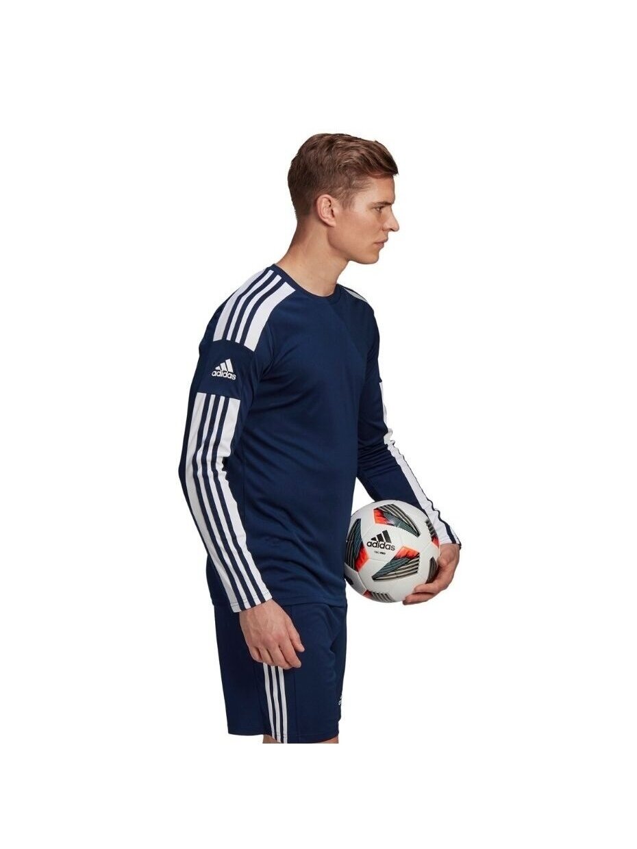Vyriški marškinėliai Adidas Squadra 21 Jersey ilgomis rankovėmis, tamsiai mėlyni GN5790 3 Vyriški marškinėliai Adidas Squadra 21 Jersey ilgomis rankovėmis, tamsiai mėlyni GN5790 3