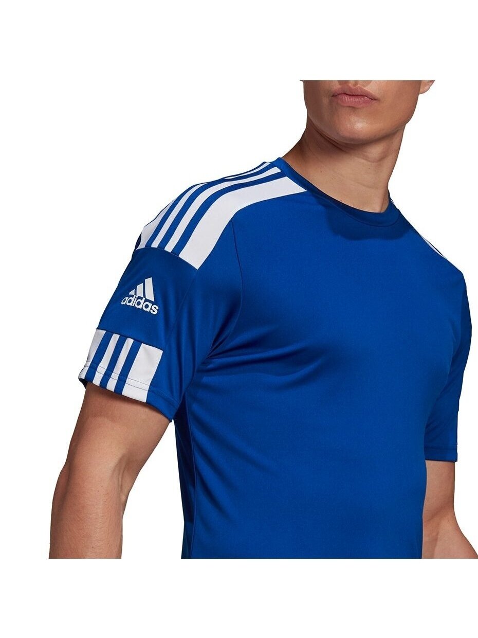 Vyriški marškinėliai Adidas Squadra 21 Jersey trumpomis rankovėmis mėlyni GK9154 4 Vyriški marškinėliai Adidas Squadra 21 Jersey trumpomis rankovėmis mėlyni GK9154 4