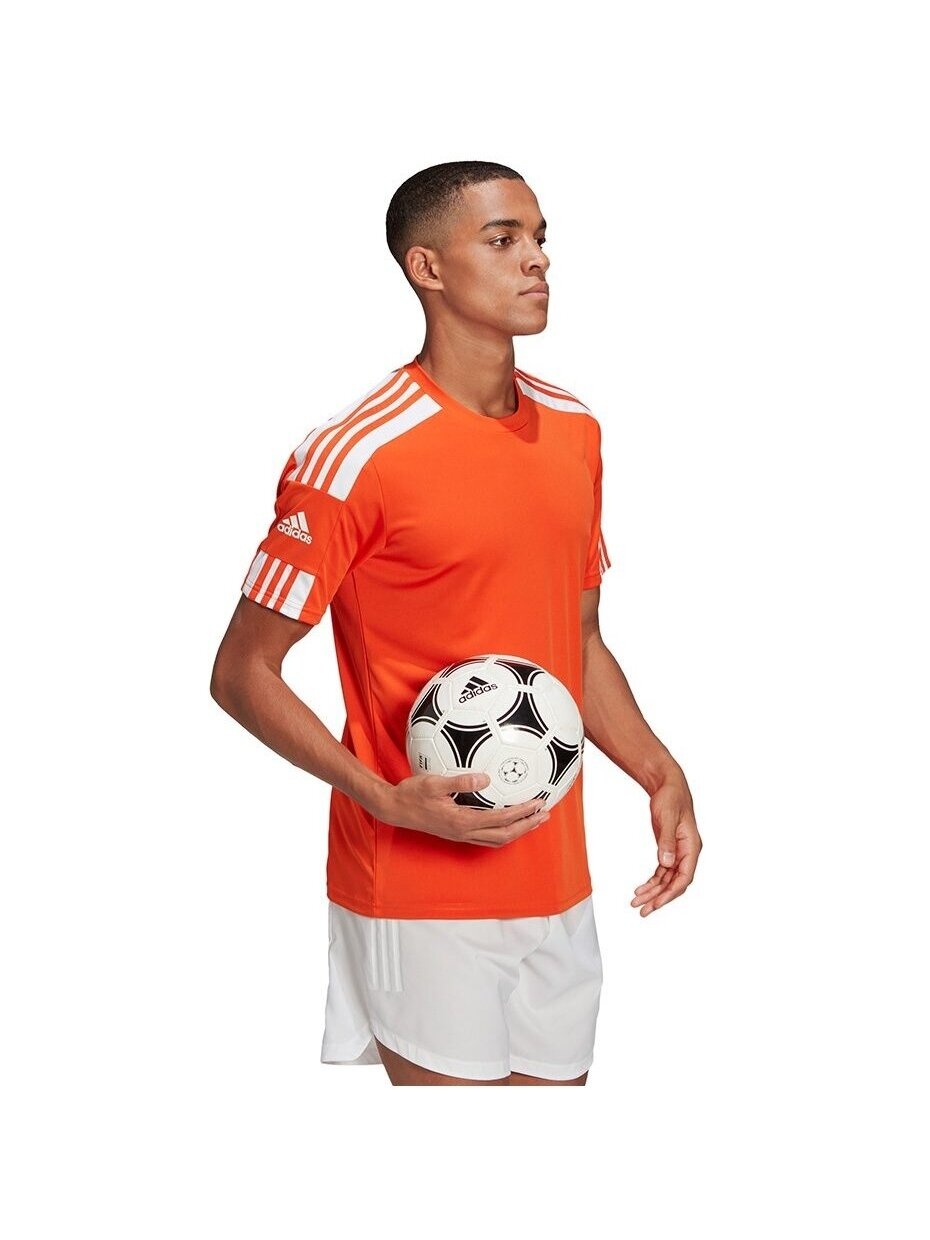 Vyriški marškinėliai adidas Squadra 21 Jersey trumpomis rankovėmis oranžinės spalvos GN8092 5 Vyriški marškinėliai adidas Squadra 21 Jersey trumpomis rankovėmis oranžinės spalvos GN8092 5