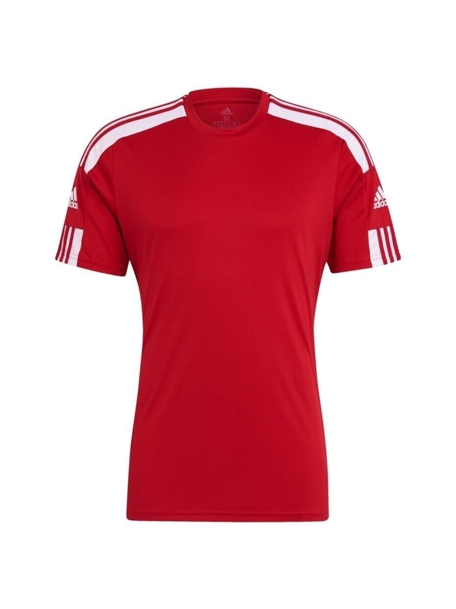 Vyriški marškinėliai Adidas Squadra 21 Jersey trumpomis rankovėmis raudona GN5722 1 Vyriški marškinėliai Adidas Squadra 21 Jersey trumpomis rankovėmis raudona GN5722 1