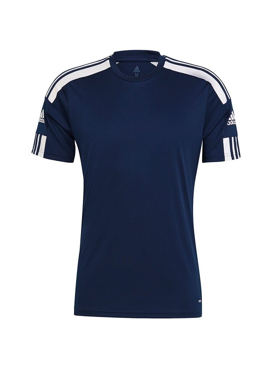 Vyriški marškinėliai Adidas Squadra 21 Jersey trumpomis rankovėmis, tamsiai mėlyni GN5724 Vyriški marškinėliai Adidas Squadra 21 Jersey trumpomis rankovėmis, tamsiai mėlyni GN5724