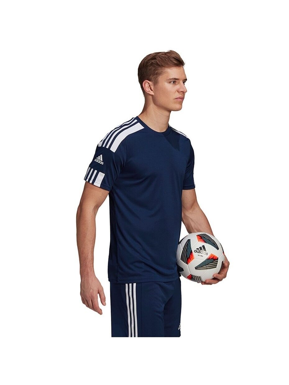 Vyriški marškinėliai Adidas Squadra 21 Jersey trumpomis rankovėmis, tamsiai mėlyni GN5724 4 Vyriški marškinėliai Adidas Squadra 21 Jersey trumpomis rankovėmis, tamsiai mėlyni GN5724 4