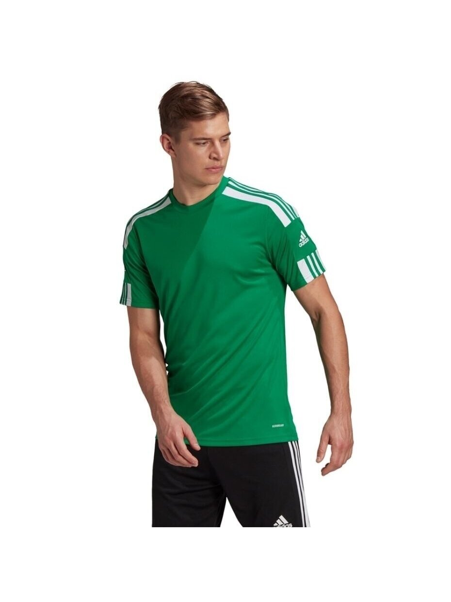 Vyriški marškinėliai adidas Squadra 21 JSY SS žalia GN5721 2