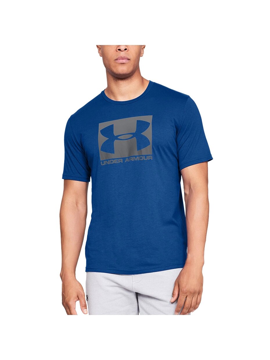 Vyriški marškinėliai Under Armour Boxed Sportstyle Ss mėlyna 1329581 400 2 Vyriški marškinėliai Under Armour Boxed Sportstyle Ss mėlyna 1329581 400 2