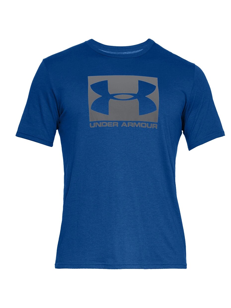 Vyriški marškinėliai Under Armour Boxed Sportstyle Ss mėlyna 1329581 400 Vyriški marškinėliai Under Armour Boxed Sportstyle Ss mėlyna 1329581 400