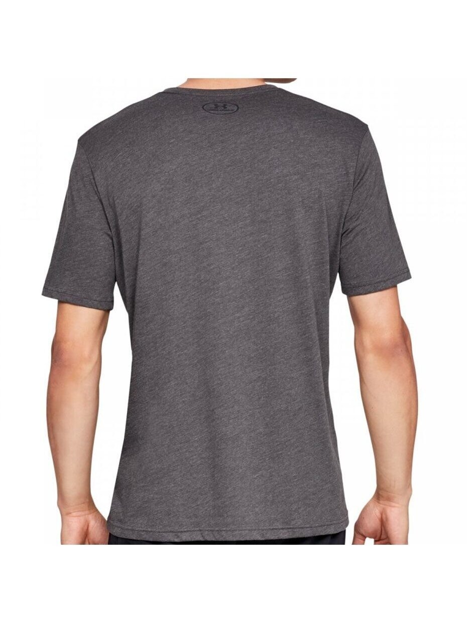 Vyriški marškinėliai Under Armour Sportstyle kairėje krūtinėje SS tamsiai pilka 1326799 019 3