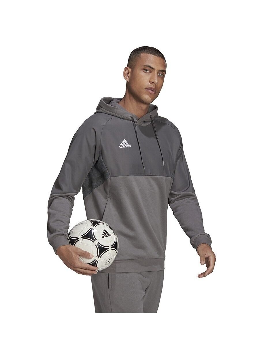 Vyriški džemperiai adidas Condivo 22 Hoody pilka HD2306 4 Vyriški džemperiai adidas Condivo 22 Hoody pilka HD2306 4