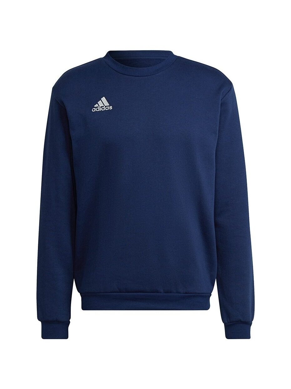 Vyriški džemperiai Adidas Entrada 22 Sweat Top, tamsiai mėlyna H57480 2 Vyriški džemperiai Adidas Entrada 22 Sweat Top, tamsiai mėlyna H57480 2