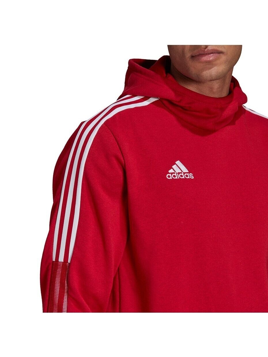 Vyriški džemperiai adidas Tiro 21 Sweat Hoody raudona GM7353 5