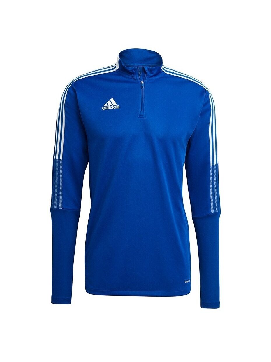 Vyriški džemperiai adidas Tiro 21 Training Top mėlyna GH7302 1