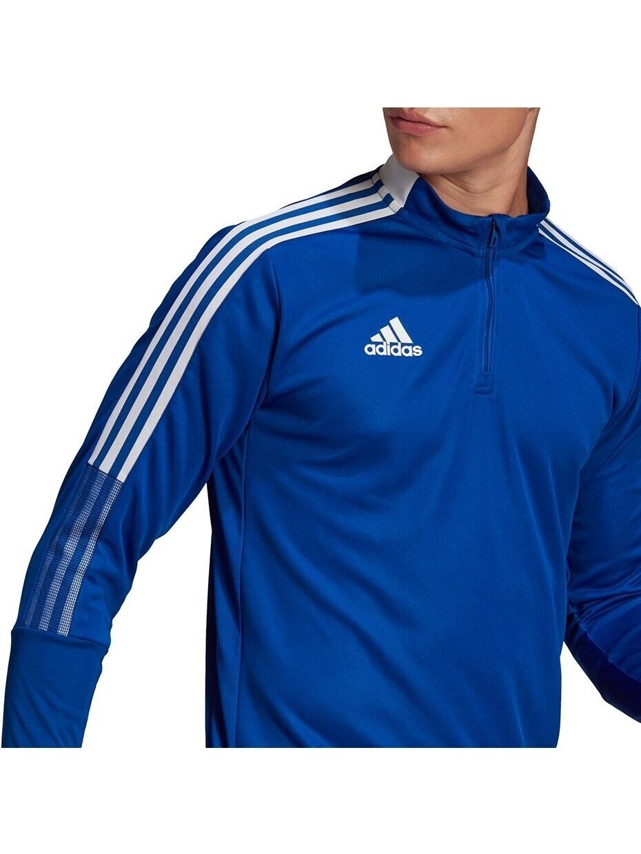 Vyriški džemperiai adidas Tiro 21 Training Top mėlyna GH7302 2 Vyriški džemperiai adidas Tiro 21 Training Top mėlyna GH7302 2