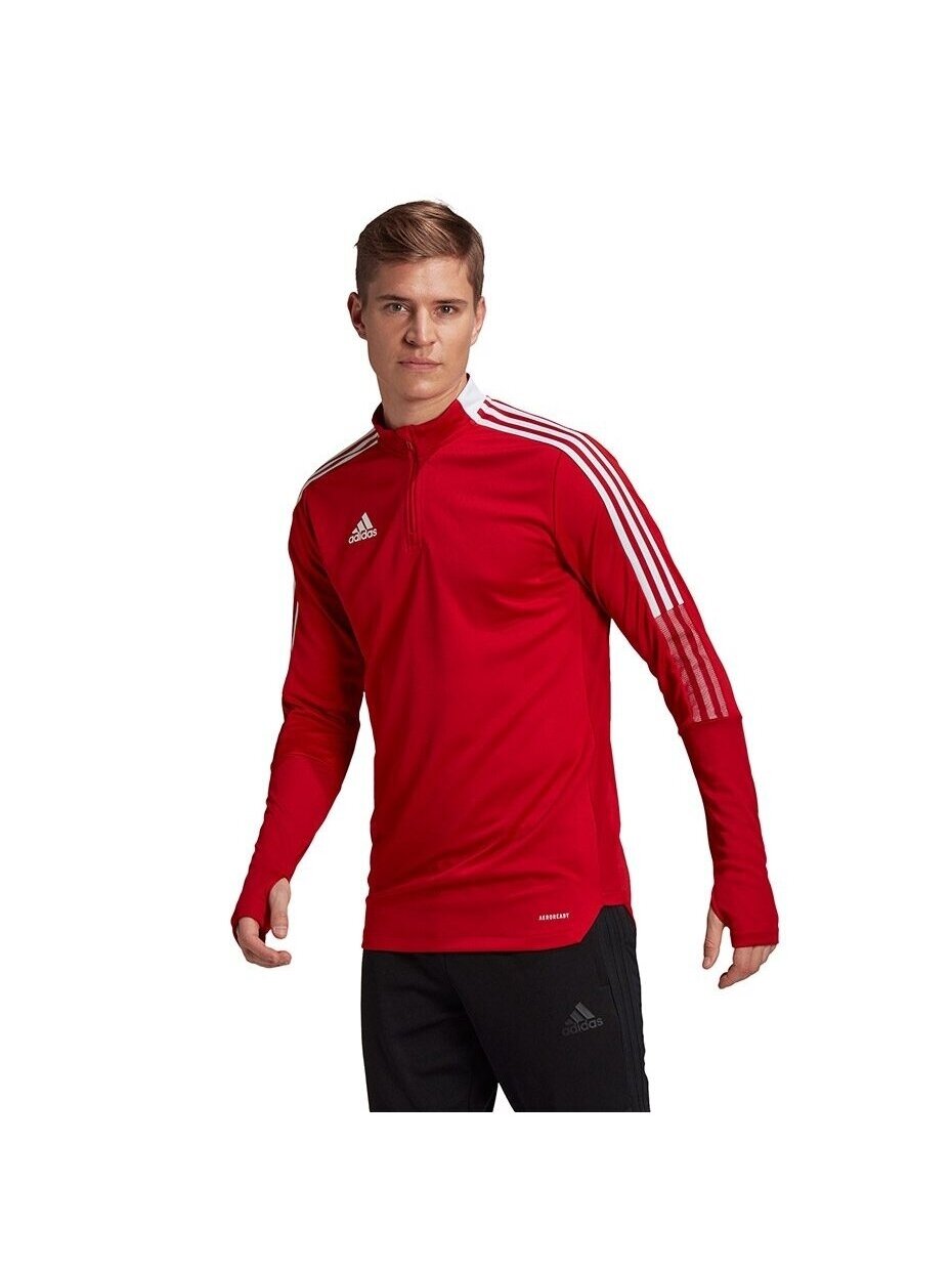 Vyriški džemperiai adidas Tiro 21 Training Top raudona GH7303 6 Vyriški džemperiai adidas Tiro 21 Training Top raudona GH7303 6