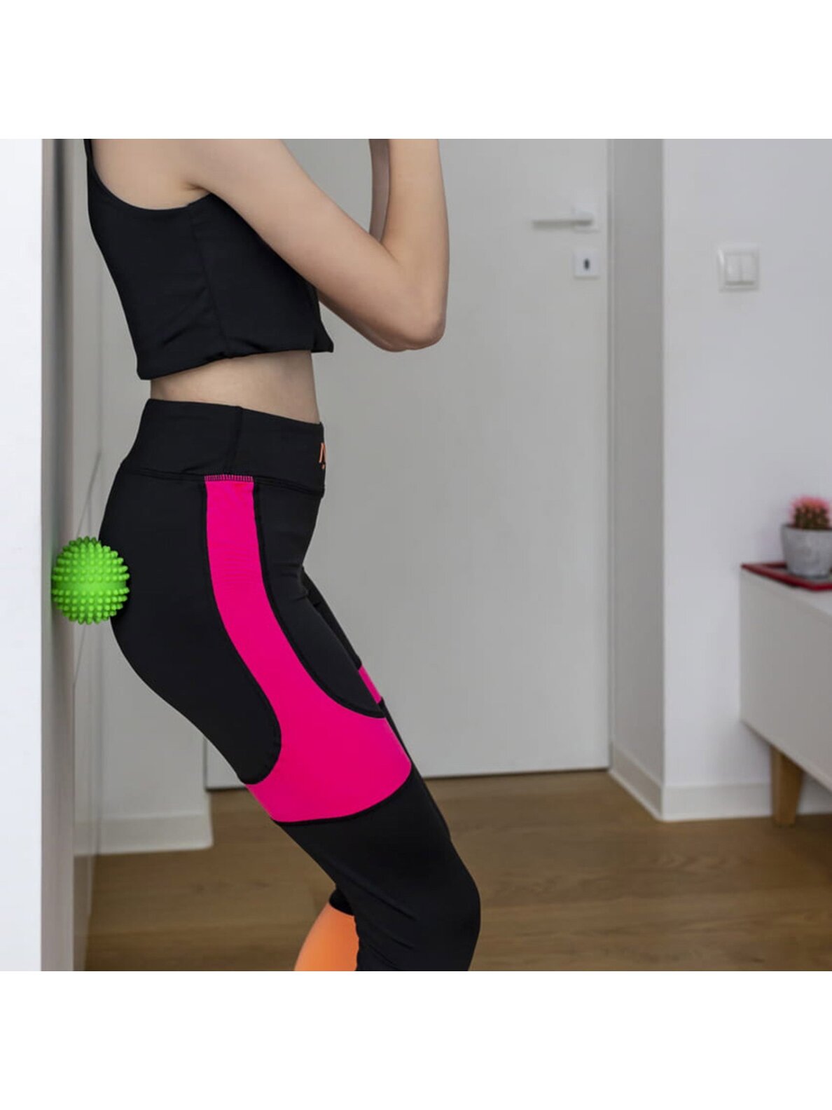 Tullo duoball masažo ir reabilitacijos volelis 15,5 cm mėlynas 447 3