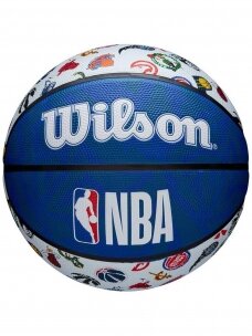 Wilson NBA All Team RWB krepšinio kamuolys mėlyna / raudona WTB1301XBNBA