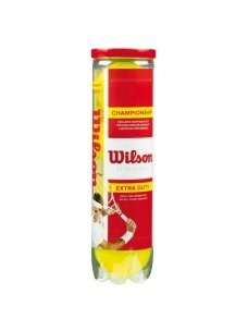 Wilson teniso kamuoliukai Championship 4 vnt WRT110000