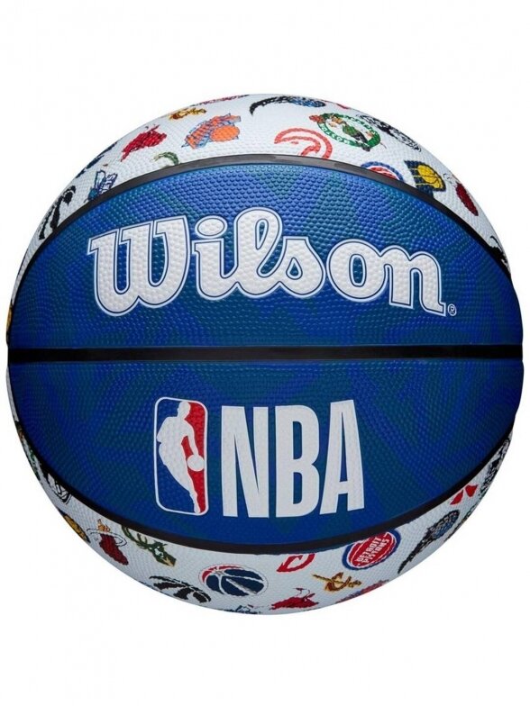 Wilson NBA All Team RWB krepšinio kamuolys mėlyna / raudona WTB1301XBNBA Wilson NBA All Team RWB krepšinio kamuolys mėlyna / raudona WTB1301XBNBA