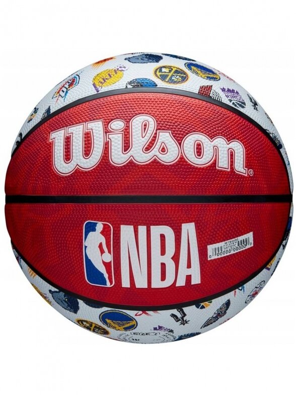 Wilson NBA All Team RWB krepšinio kamuolys mėlyna / raudona WTB1301XBNBA 2 Wilson NBA All Team RWB krepšinio kamuolys mėlyna / raudona WTB1301XBNBA 2