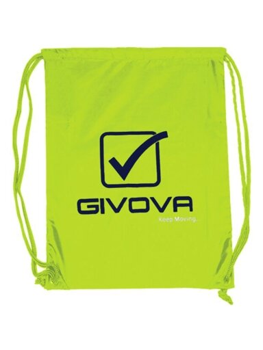 Givova Sacchetto batų krepšys, geltonas fluo