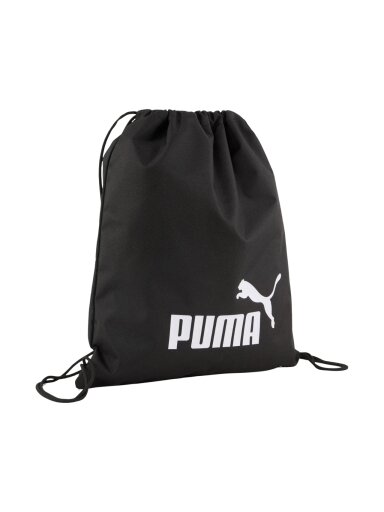 Puma Phase juodas sportinis maišas 91163 01 Puma Phase juodas sportinis maišas 91163 01