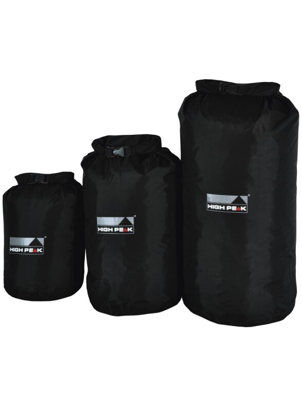 Jūrinis maišas High Peak Drybag 26L L juodas 32065 Jūrinis maišas High Peak Drybag 26L L juodas 32065