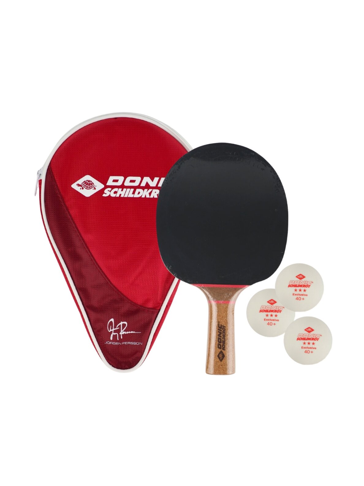 Donic Persson 600 stalo teniso rinkinys, 1 raketė, 3 kamuoliukai, dėklas 788450 Donic Persson 600 stalo teniso rinkinys, 1 raketė, 3 kamuoliukai, dėklas 788450