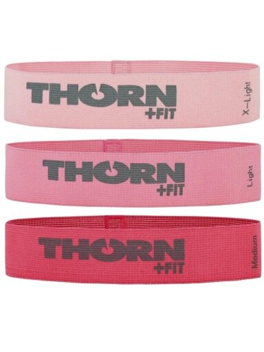 Thorn Fit Lady atsparios tekstilinės juostos rinkinys 3 vnt.