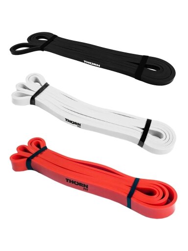 Thorn Fit Superband Set Lengvos mankštos juostos 15lb+30lb+50lb 3 vnt.