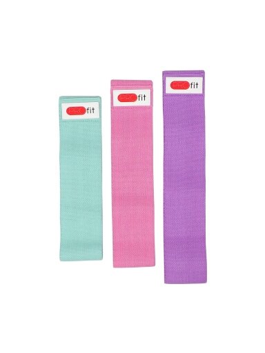 Profit Hip bands Shape elastinių gumų rinkinys Profit Hip bands Shape elastinių gumų rinkinys