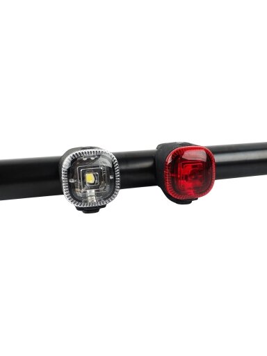 Dunlop dviračio žibintų rinkinys 2 vnt. 2111394