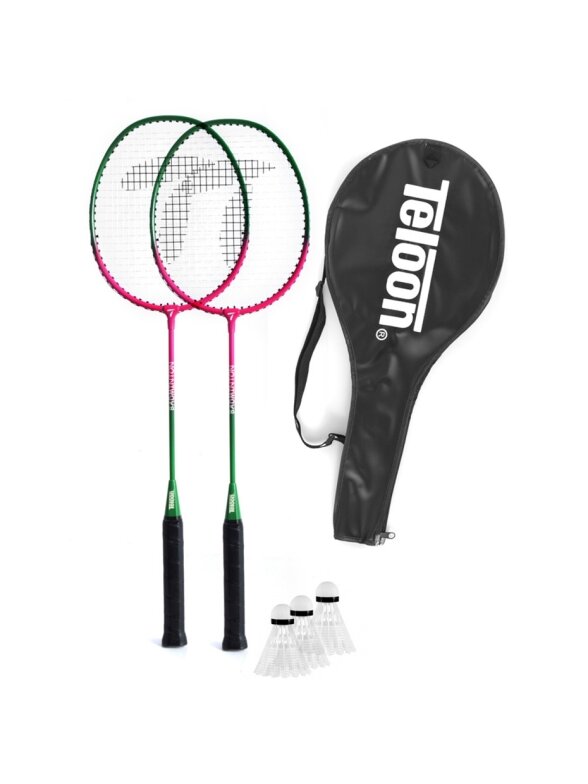 Badmintono rinkinys SMJ 2rak 3lotki TL020