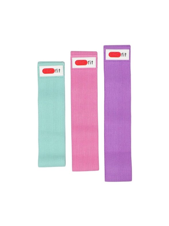 Profit Hip bands Shape elastinių gumų rinkinys Profit Hip bands Shape elastinių gumų rinkinys