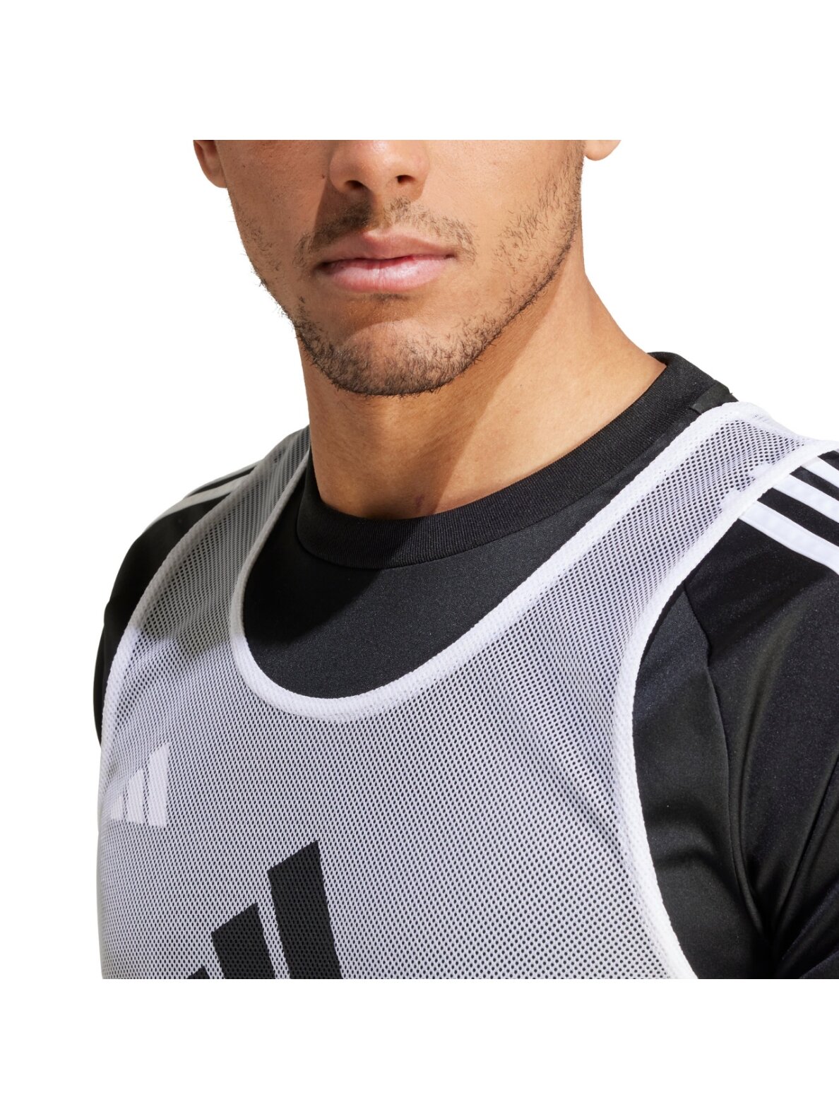 adidas Training 24 BIB marškinėliai balti JF3242 4 adidas Training 24 BIB marškinėliai balti JF3242 4