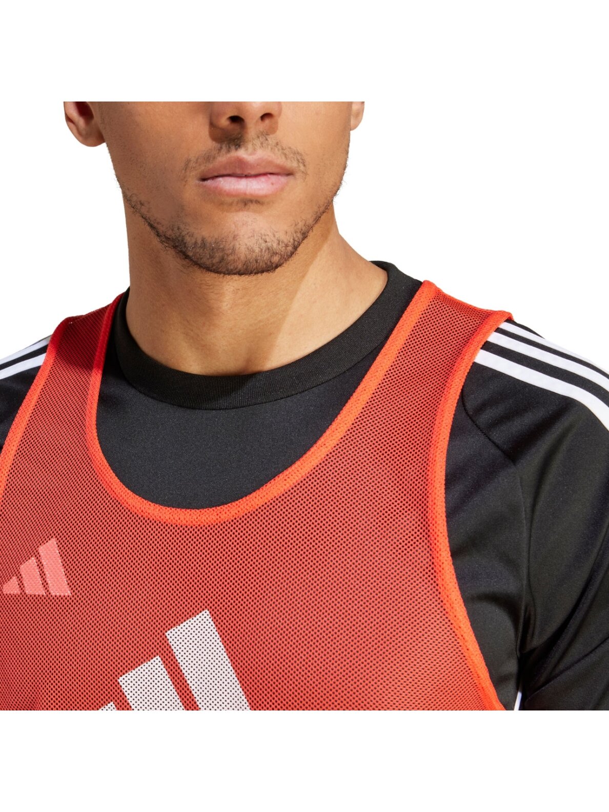 Adidas Training 24 BIB žymeklis koralas JF3245 6 Adidas Training 24 BIB žymeklis koralas JF3245 6