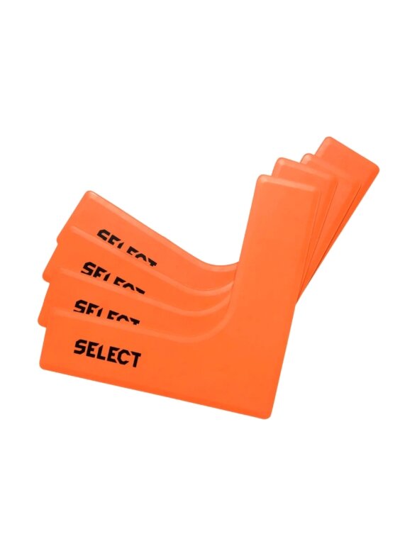 Select plokšti kampiniai lauko žymekliai 4 vnt. oranžiniai 17197 Select plokšti kampiniai lauko žymekliai 4 vnt. oranžiniai 17197